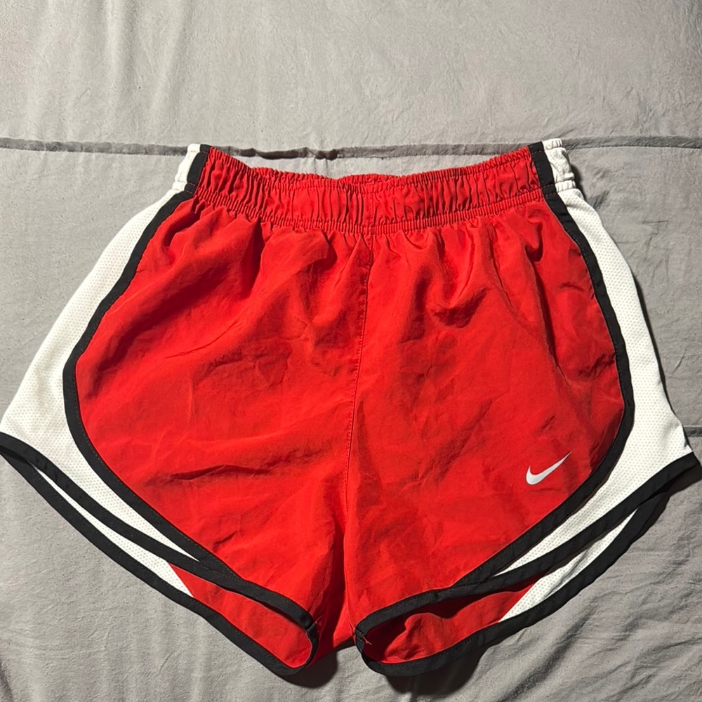 Nike Women's Red Athletic Shorts